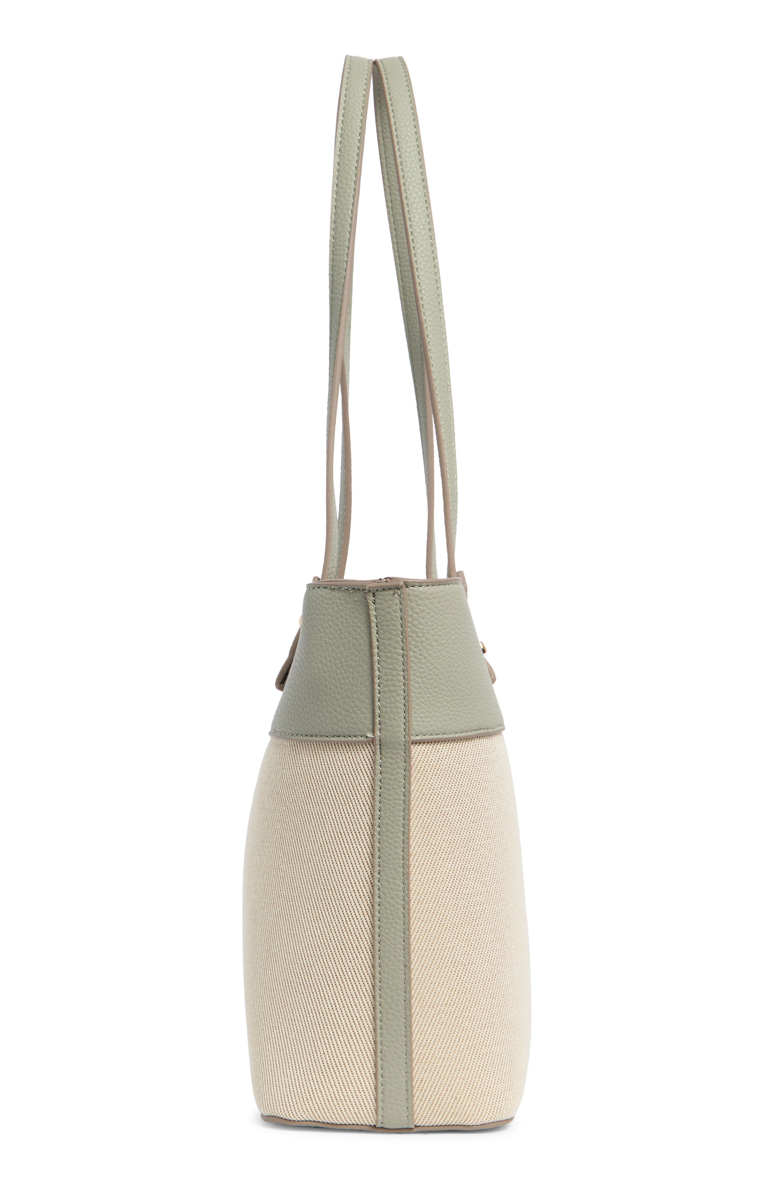 Nanette Lepore Sabine Mixed Tote Bag Set, Alternate, color, Natural - Clary Sage