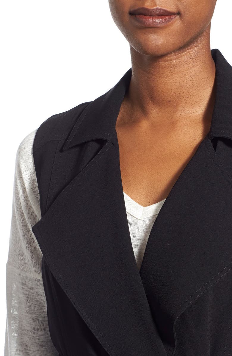 Halogen<sup>®</sup> Sleeveless Trench Coat, Alternate, color, 