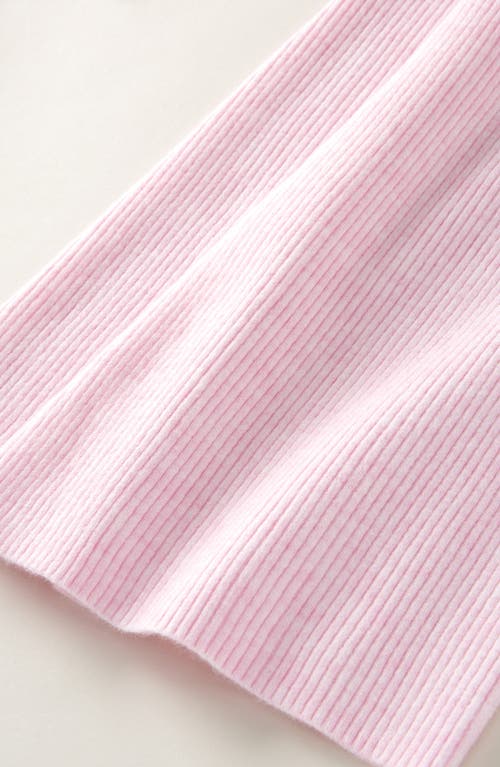 Nordstrom Sweater Knit Flare Pants In Pink