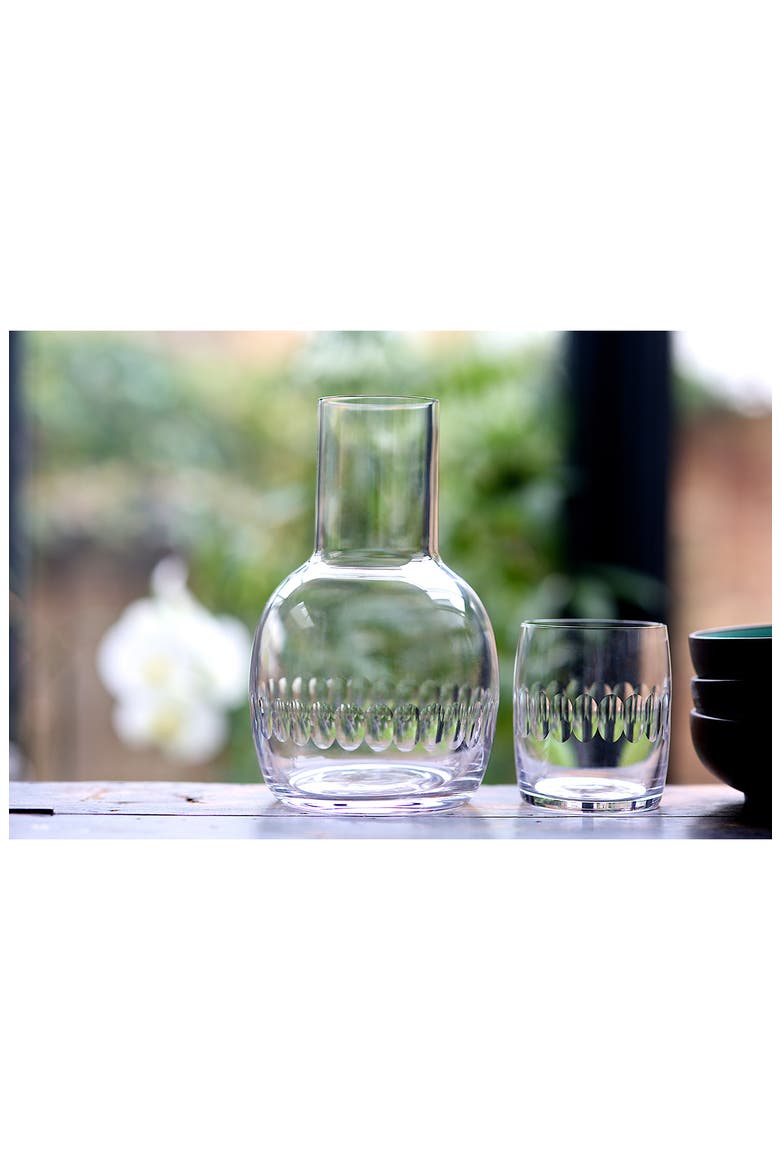 Crystal Carafe & Glass Set, Alternate, color, LENS