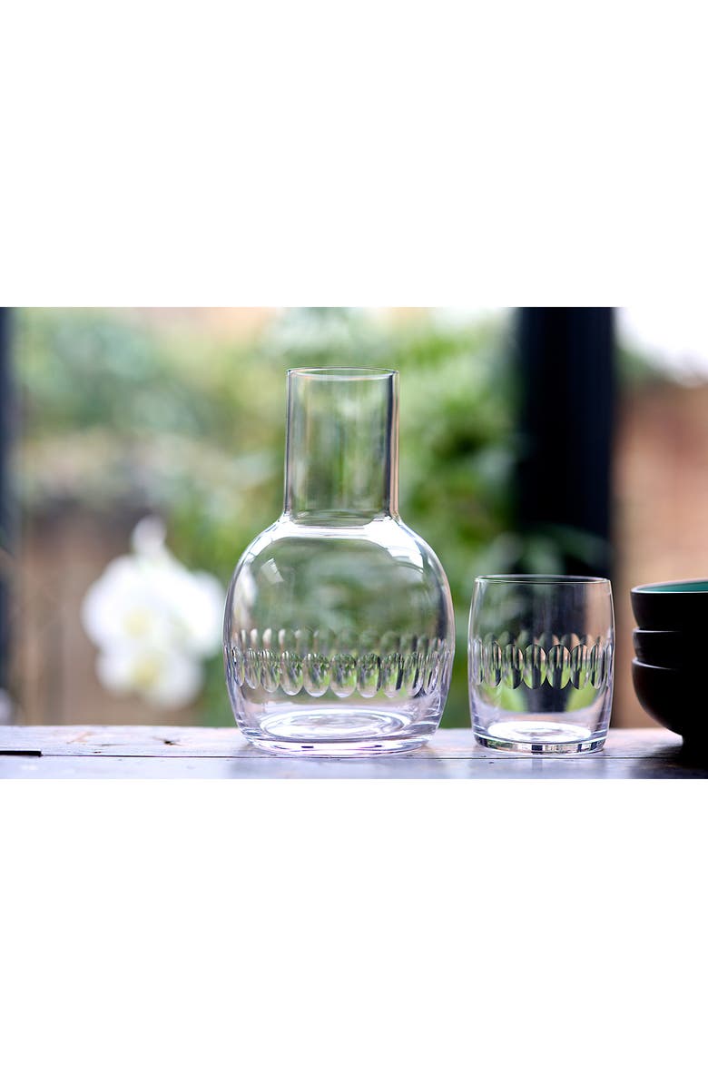 The Vintage List Crystal Carafe 
Glass Set, Alternate, color, Lens