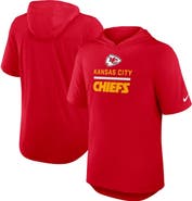 Nike Men's Nike Red Kansas City Chiefs Lockup Tri-Blend Hoodie T-Shirt