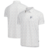 Breezy Golf Men's Breezy Golf White WM Phoenix Open Locals Only Polo