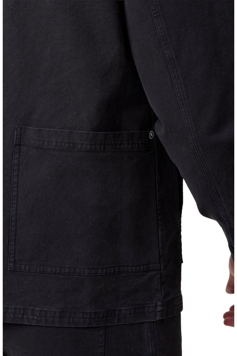 Rambler Stretch Canvas Jacket, Alternate, color, Black