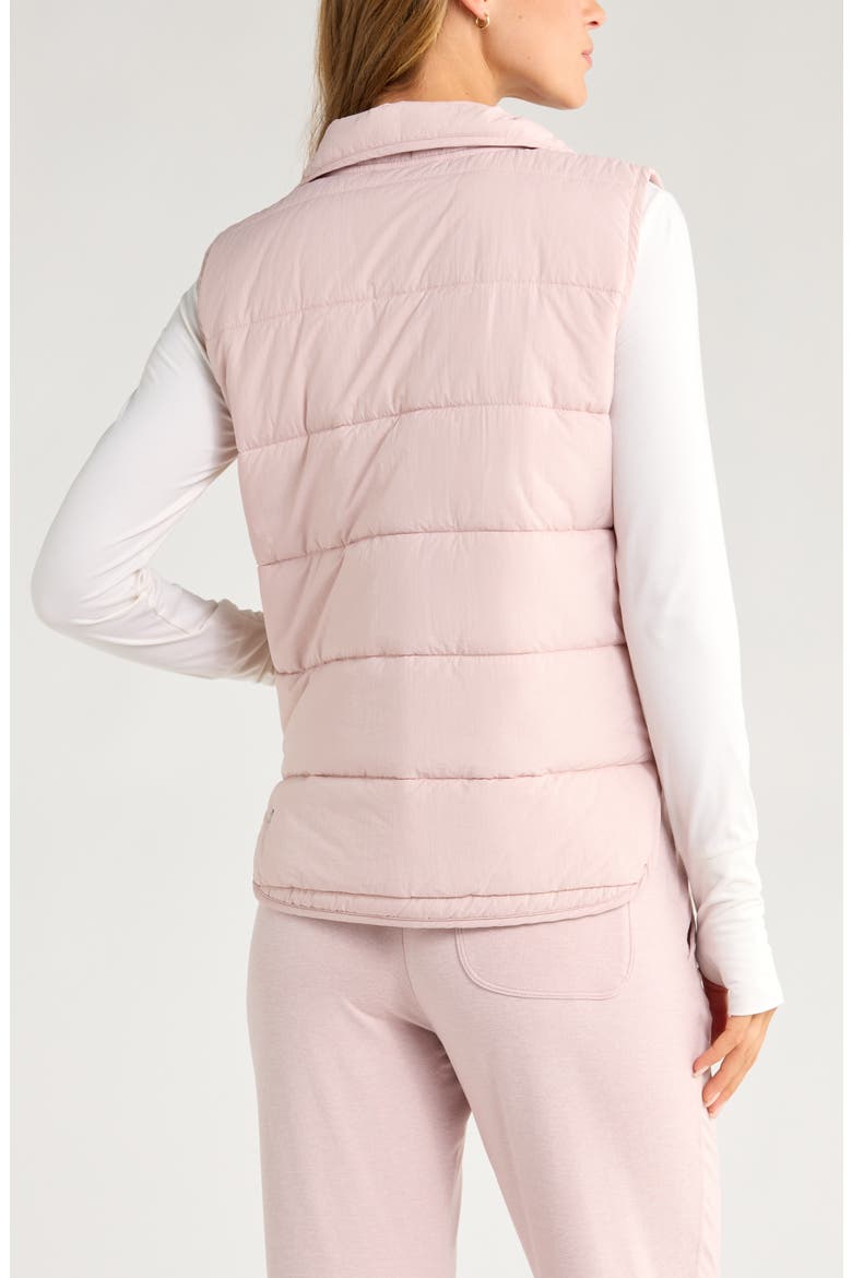 Packable Quilted Vest, Alternate, color, PURPLE LILAC