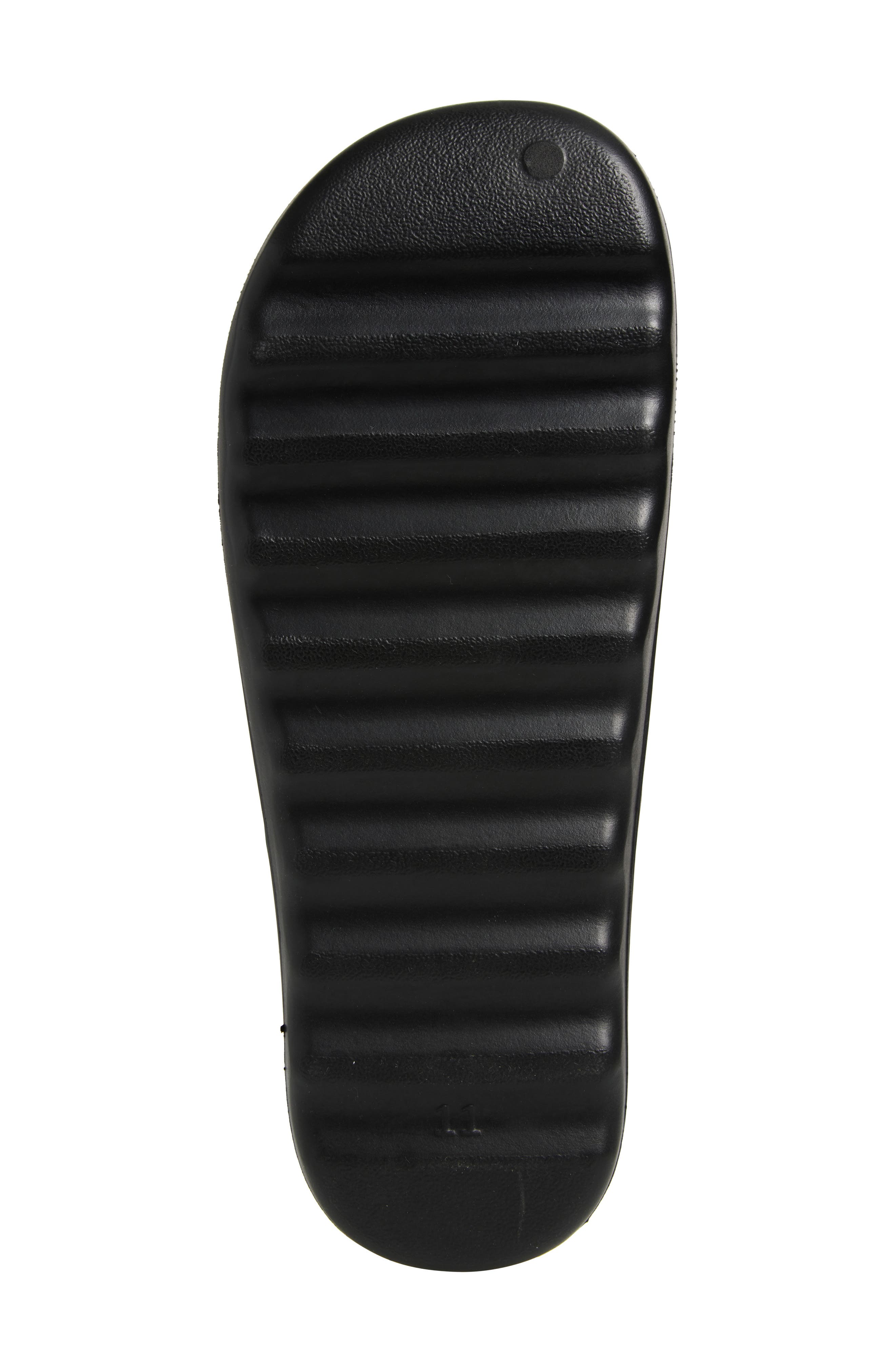 KARL LAGERFELD PARIS Stripe Logo Pool Slide, Alternate, color, 