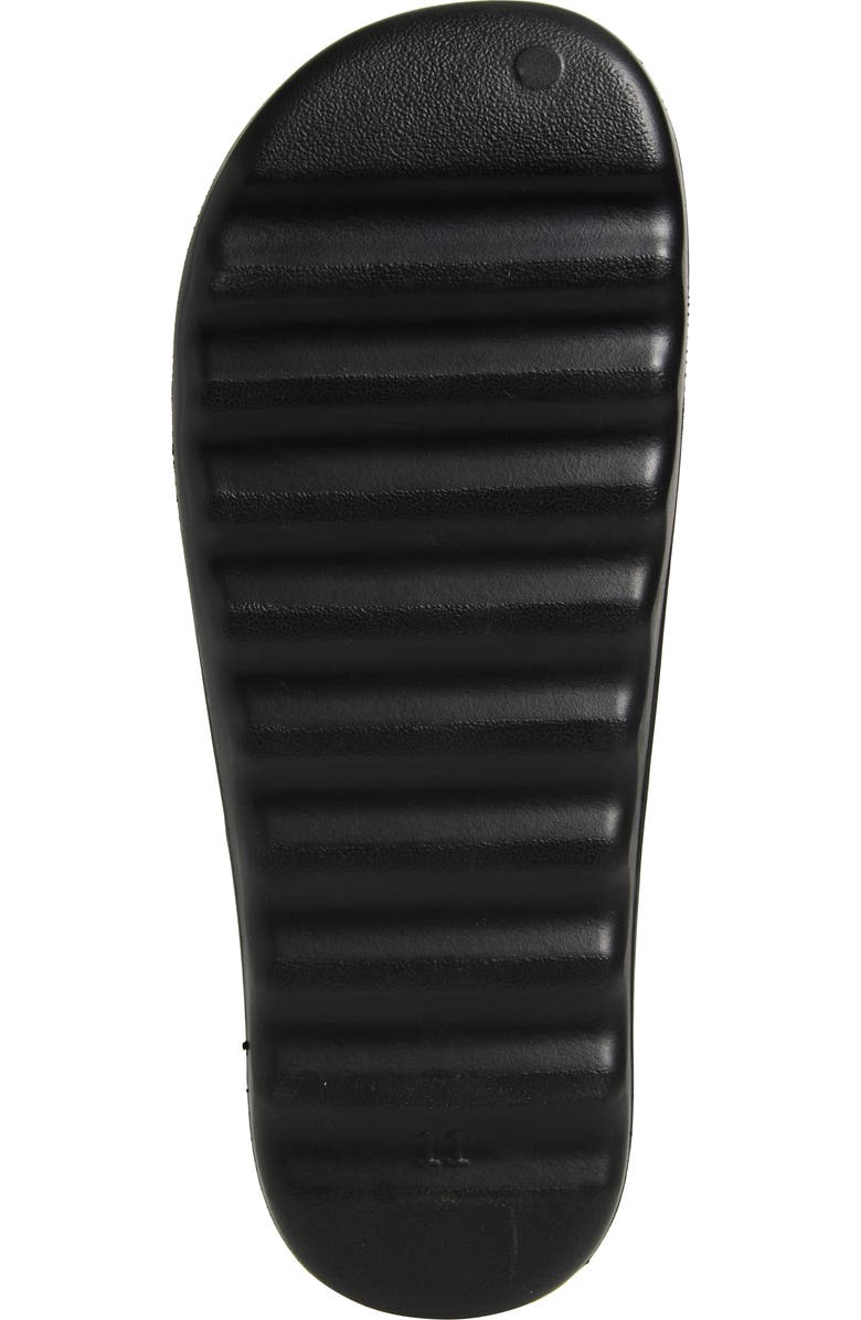 KARL LAGERFELD PARIS Stripe Logo Pool Slide, Alternate, color,