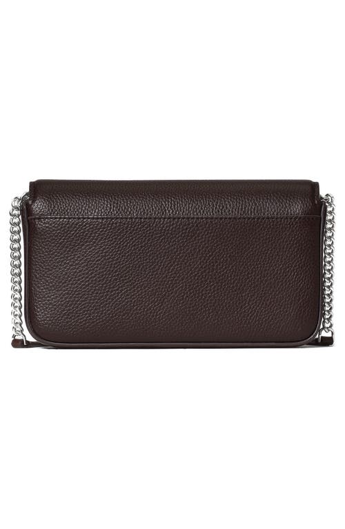 Kate Spade New York Ava Leather Wallet On A Chain In Brown