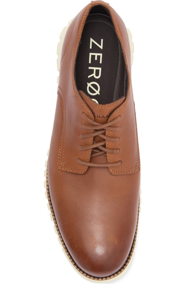 Cole Haan ZeroGrand Plain Toe Oxford, Alternate, color, British Tan Ivory