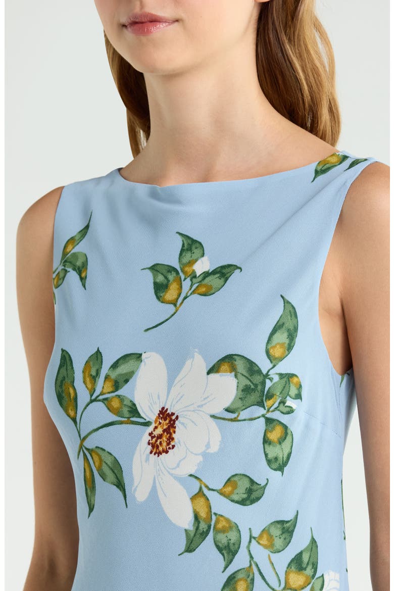 Prescott Floral Mermaid Dress, Alternate, color, LOUISIANA