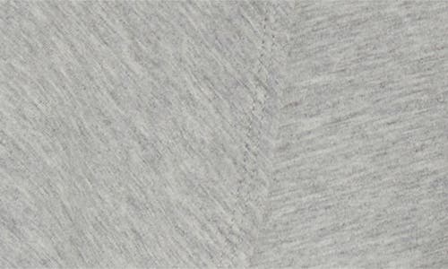 Shop Ashley Williams Wing Heathered Cotton Top In Grey