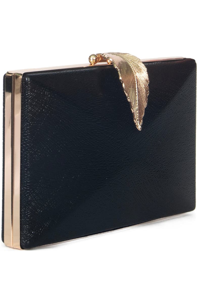 Lauren Lorraine Dori Clutch, Alternate, color, Black