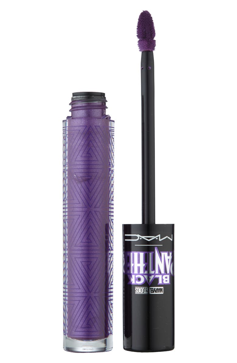 MAC Cosmetics x Marvel<sup>®</sup> 'Black Panther' Love Me Liquid Lipstick, Main, color,
