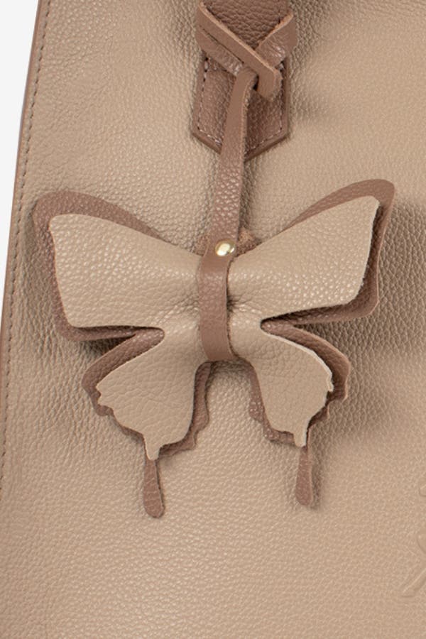 Signature CV by Cavalinho Leather Tote Bag 645, Alternate, color, Sand / Beige