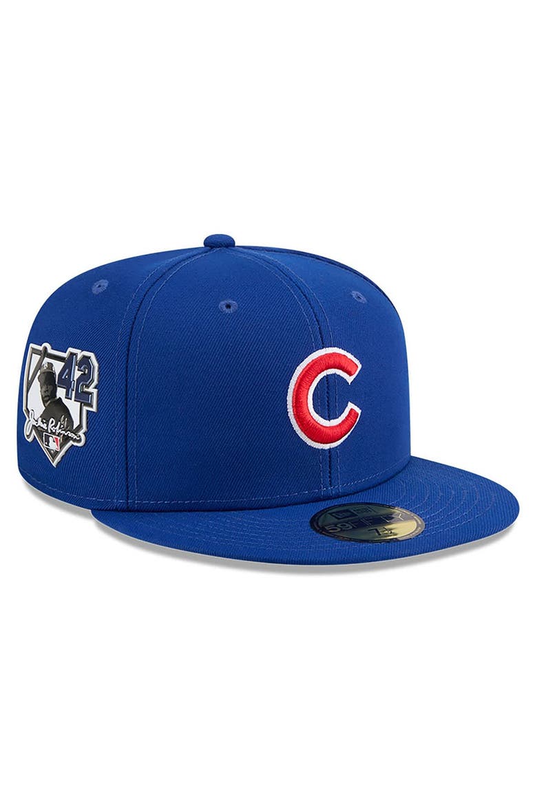 Men's New Era Royal Chicago Cubs 2026 Jackie Robinson Day 59FIFTY Fitted Hat, Main, color, Royal