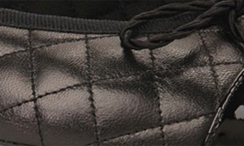 Paul Mayer Cap Toe Quilted Ballet Flat