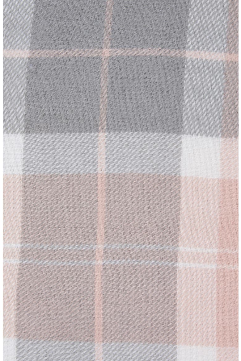 Staffin Tartan Poncho, Alternate, color, PINK/ GREY TARTAN