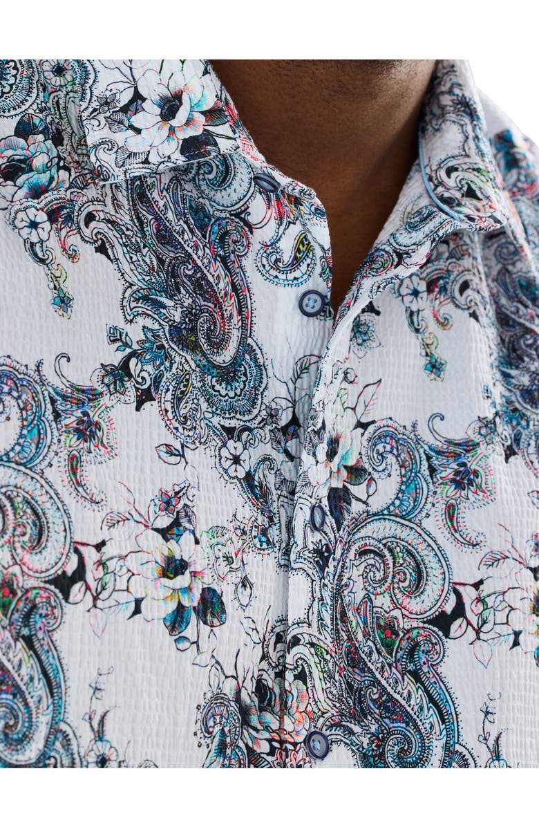 Robert Graham DXL Big & Tall  Pickwick Sport Shirt, Alternate, color, Multi