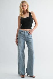Jemina Denim The Low Seamed Wide