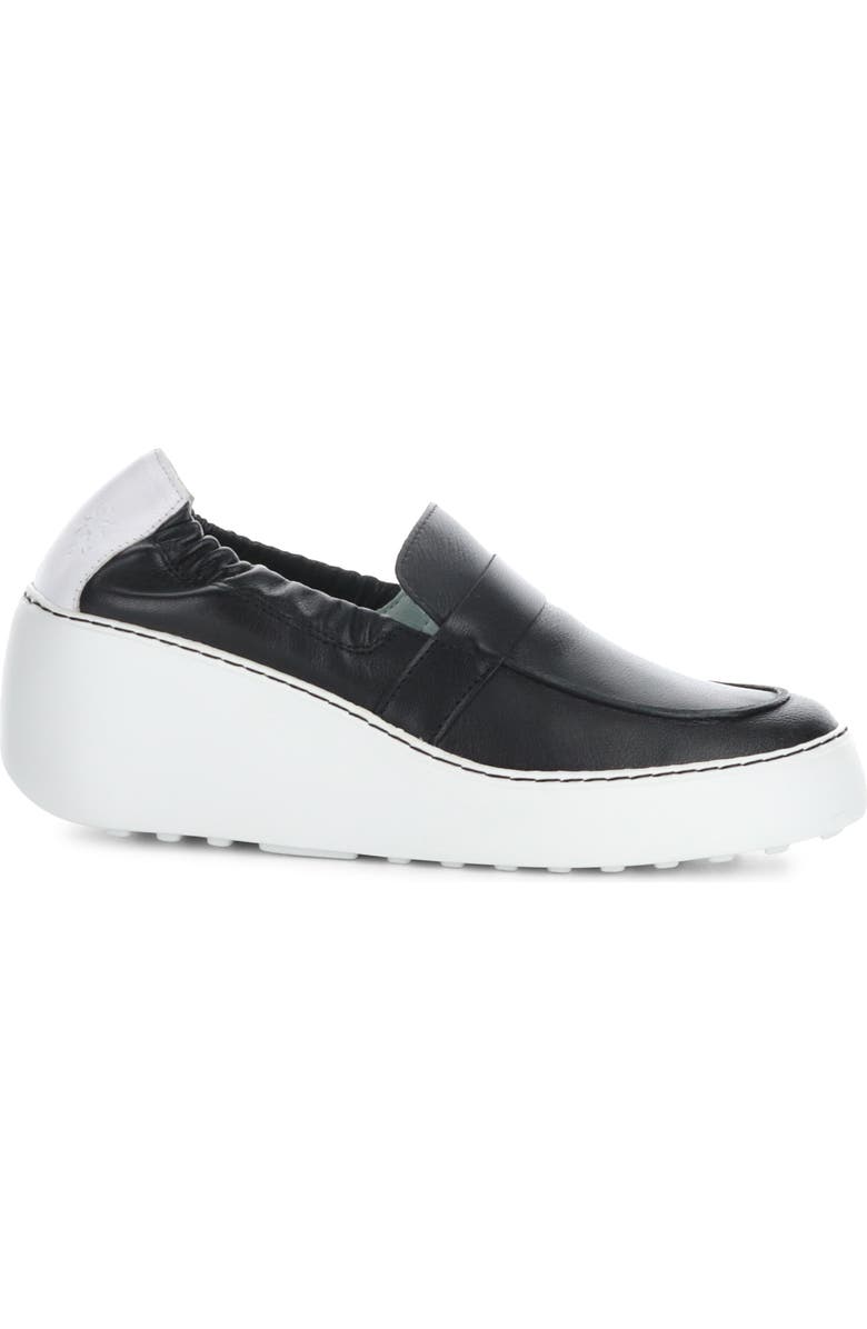 Fly London Duli Platform Wedge Loafer, Alternate, color,