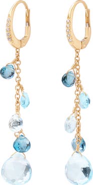 Marco Bicego Paradise Topaz Drop Earrings