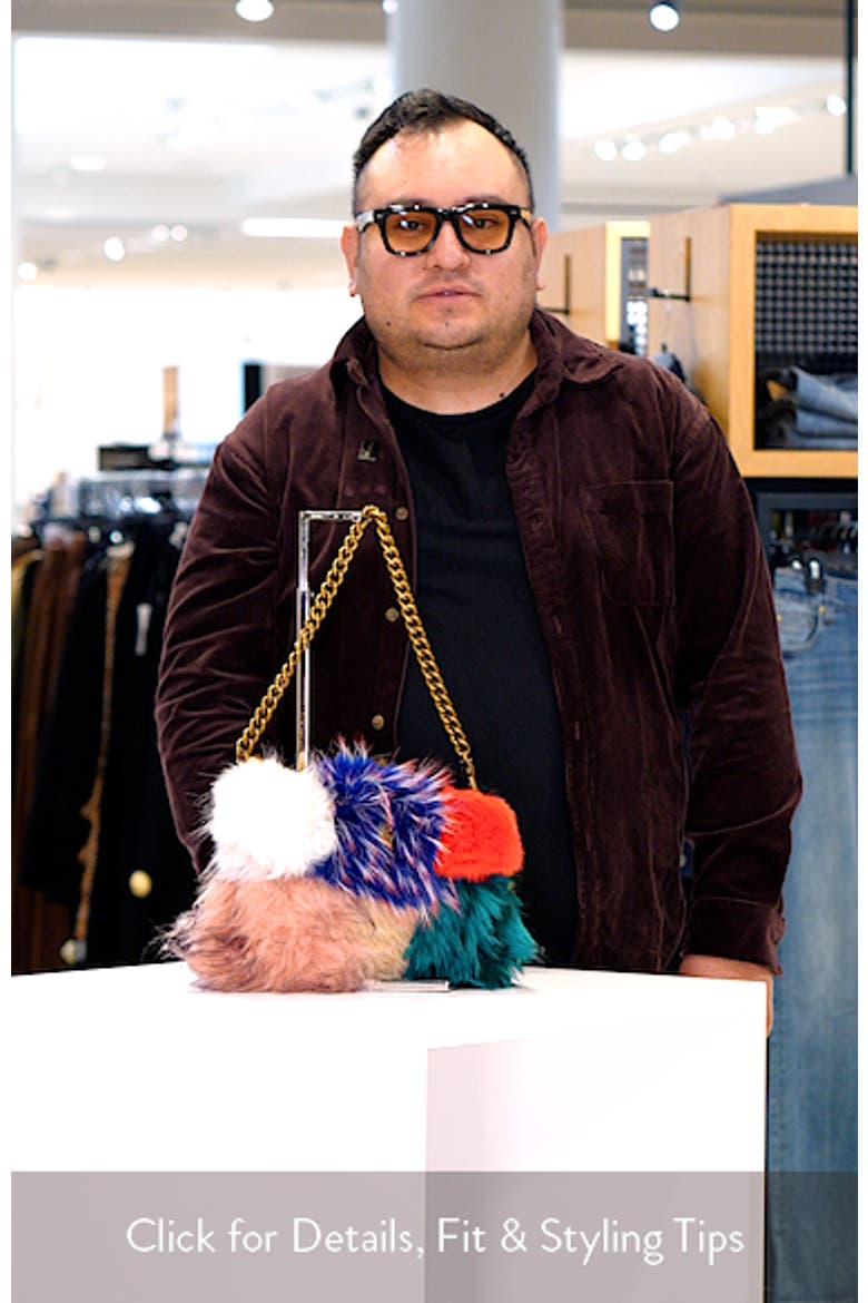 Celia Faux Fur Shoulder Bag video
