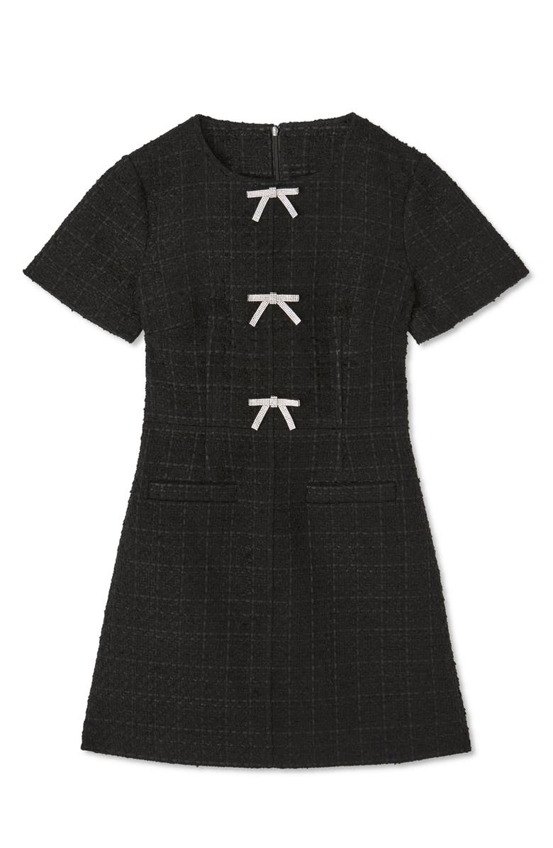 LK Bennett Zig Minidress, Alternate, color, Black