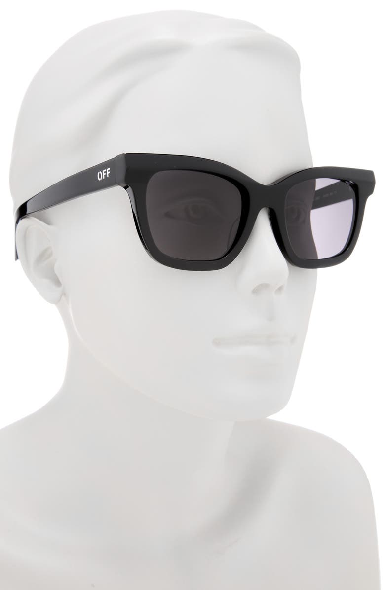 Off-White 52mm Lincoln Cat Eye Sunglasses, Alternate, color, 