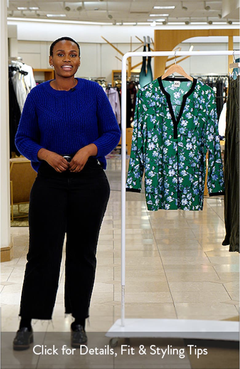 Split Neck Tunic, sales video thumbnail