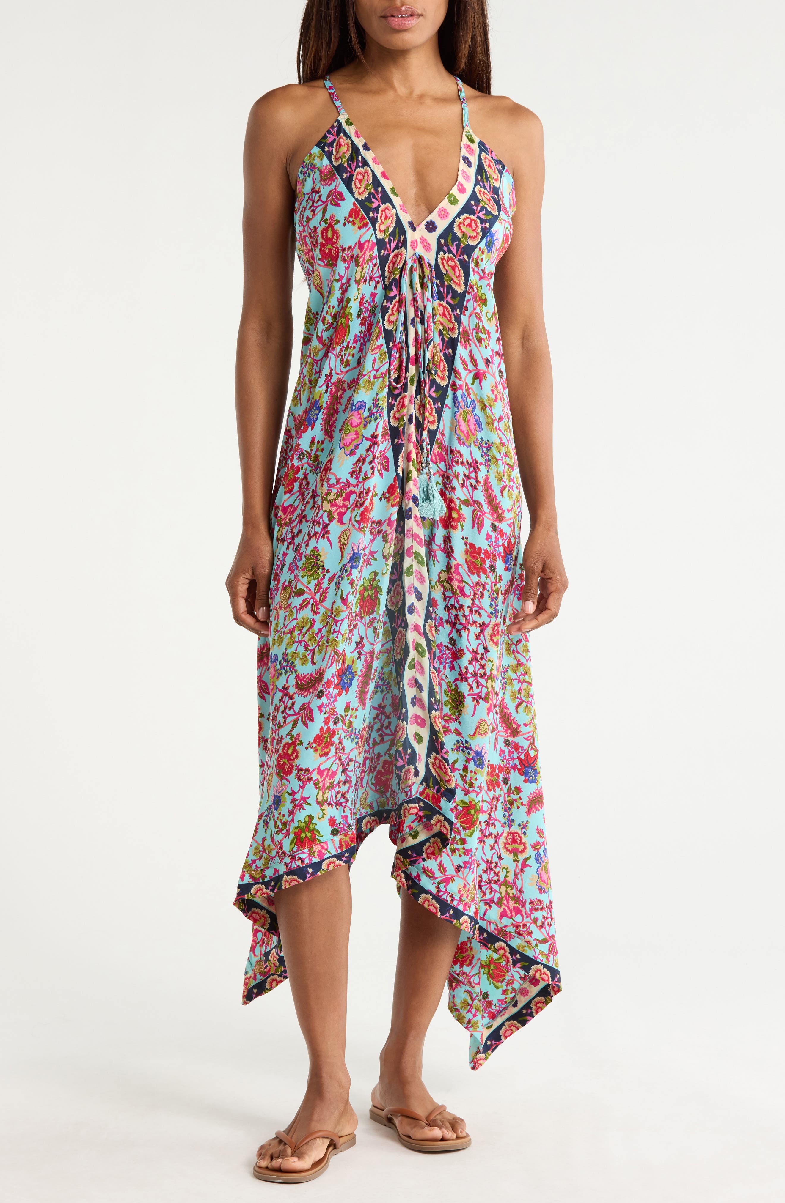 La Fiorentina V-Neck Tank Dress
