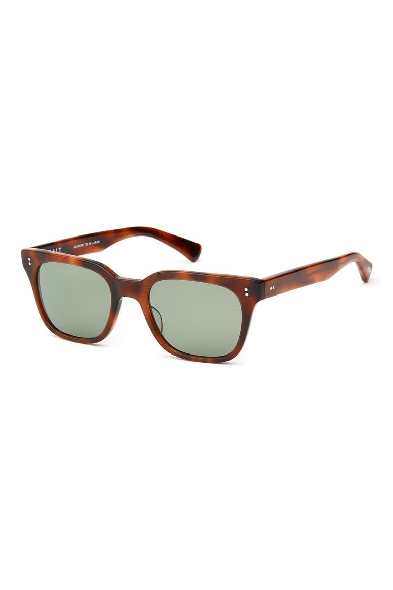 Lopez 51mm Polarized Sunglasses, Alternate, color, COGNAC