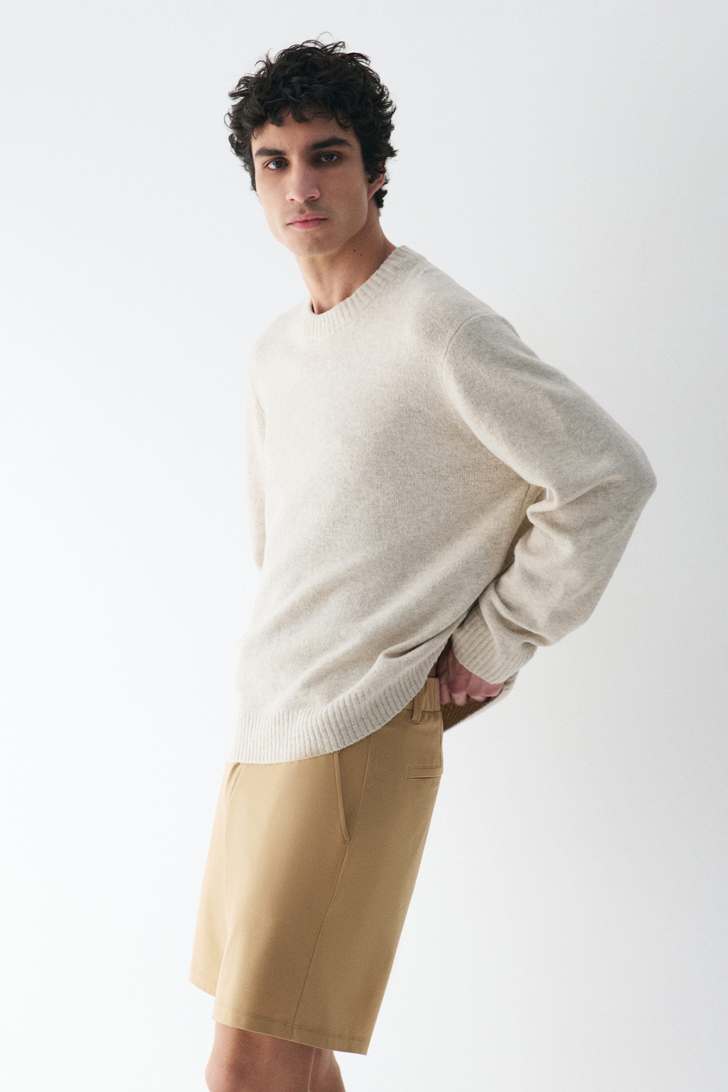 Four-way Stretch Loose Fit Chino Shorts - image 4