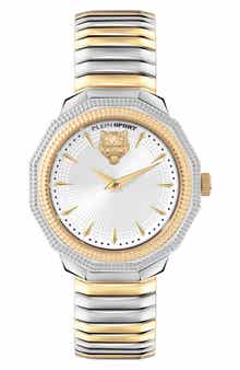 PLEIN SPORT Dynasty Two-Tone Bracelet Watch, 37mm