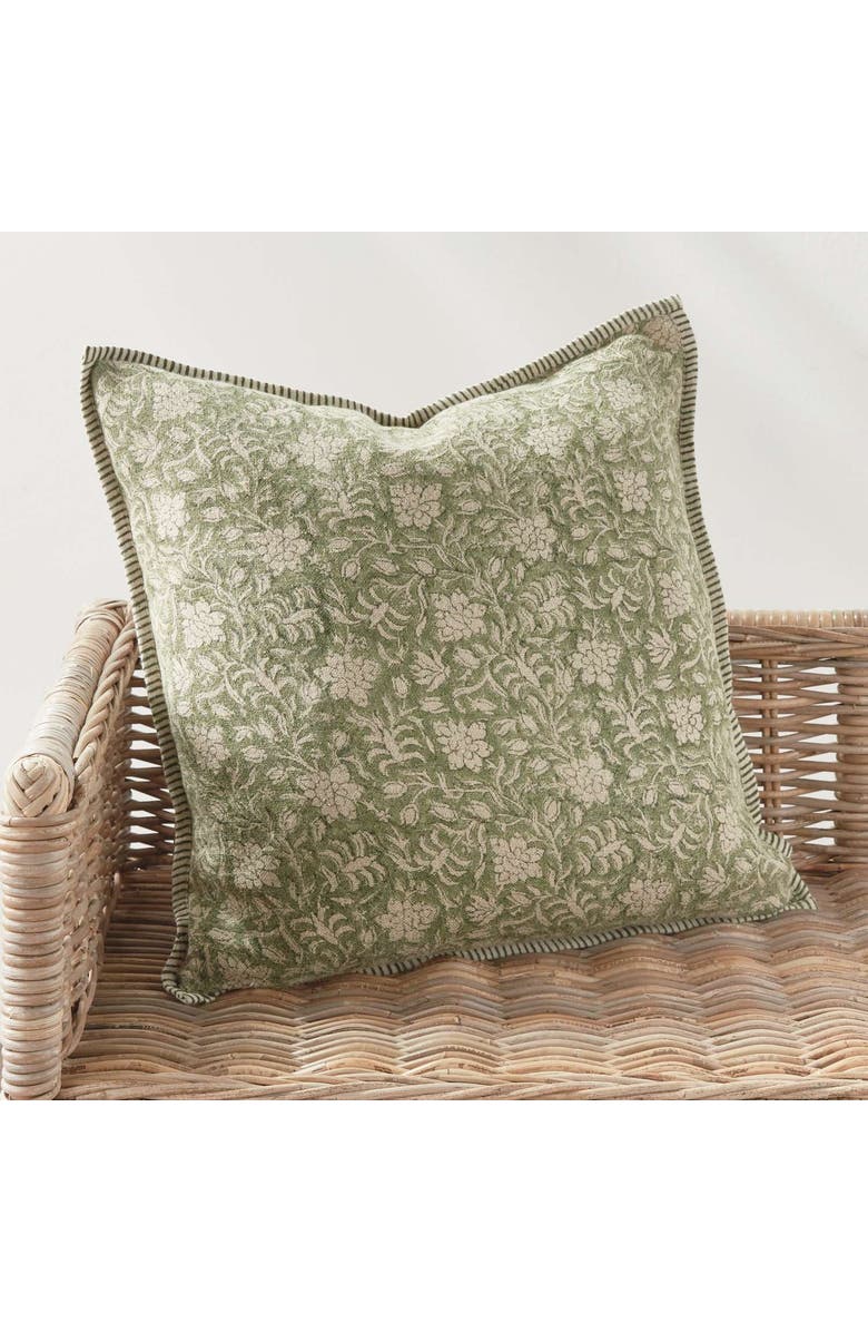 Napa Home & Garden Henriella Pillow 20", Alternate, color, Green