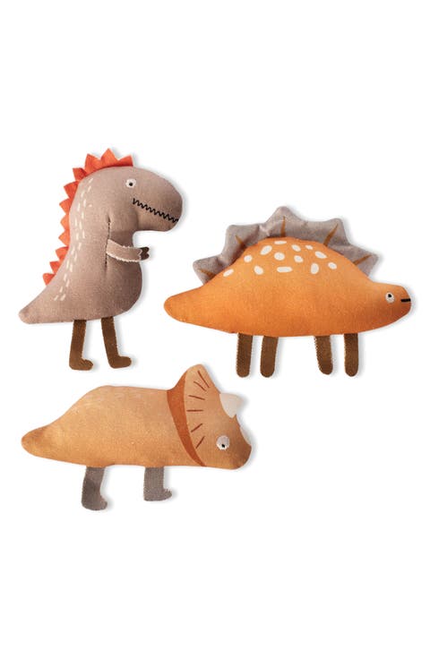 We Came, We Saur Set of 3 Pet Toys