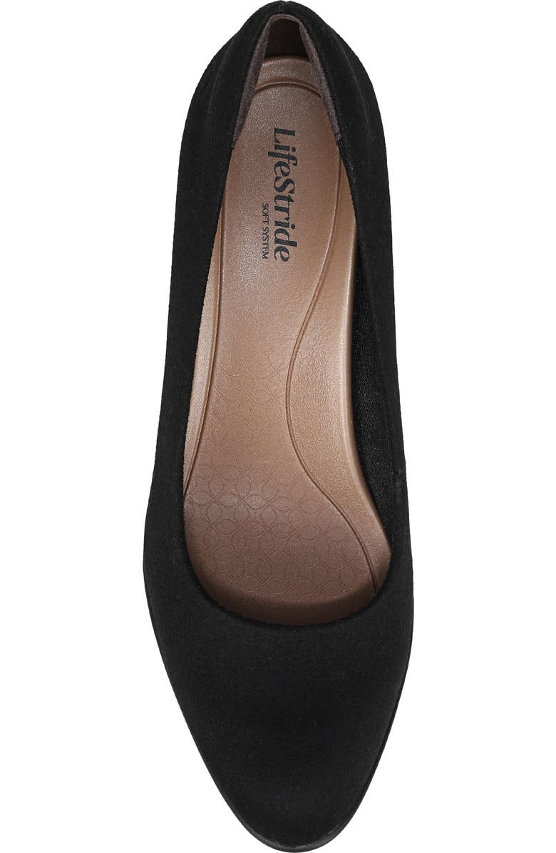 LifeStride Elevate Platform Pump, Alternate, color, Black