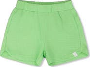 Deux par Deux Crinkle Jersey Elastic Waist Shorts