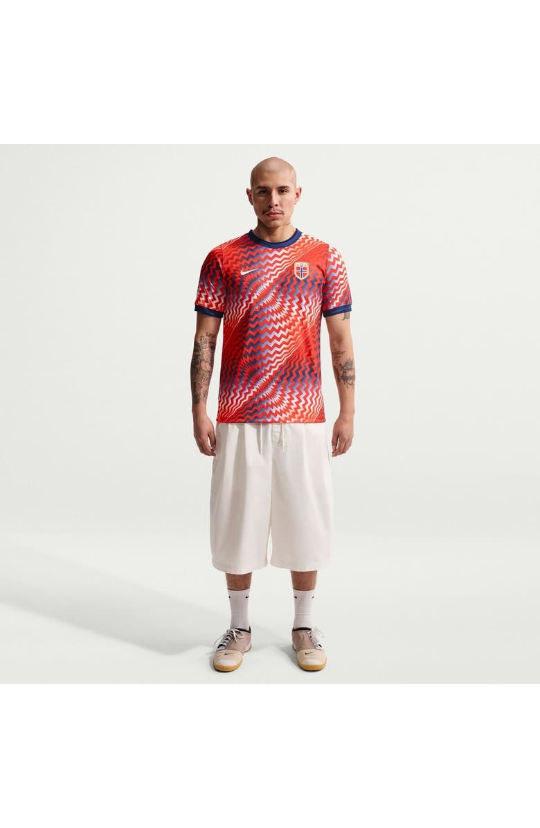 Nike Men's Nike Orange Norway National Team 2026 Academy Pro Pre-Match Top, Main, color, Orange