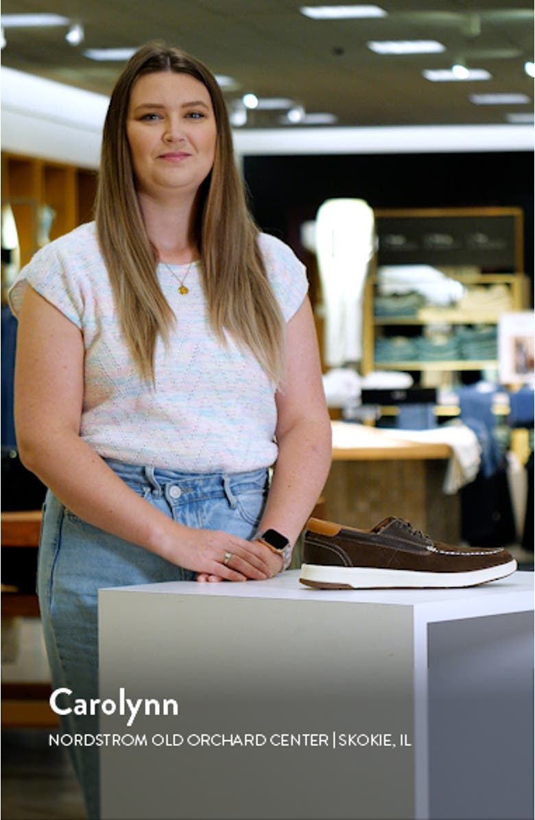 Crossover Boat Shoe, sales video thumbnail