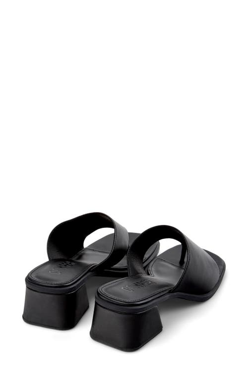 Camper Kora Slide Flip Flop In Black