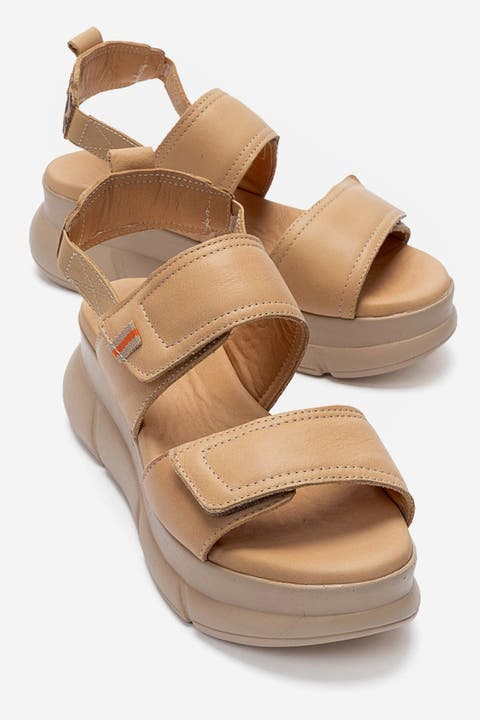 Heleste Leather Platform Sandal