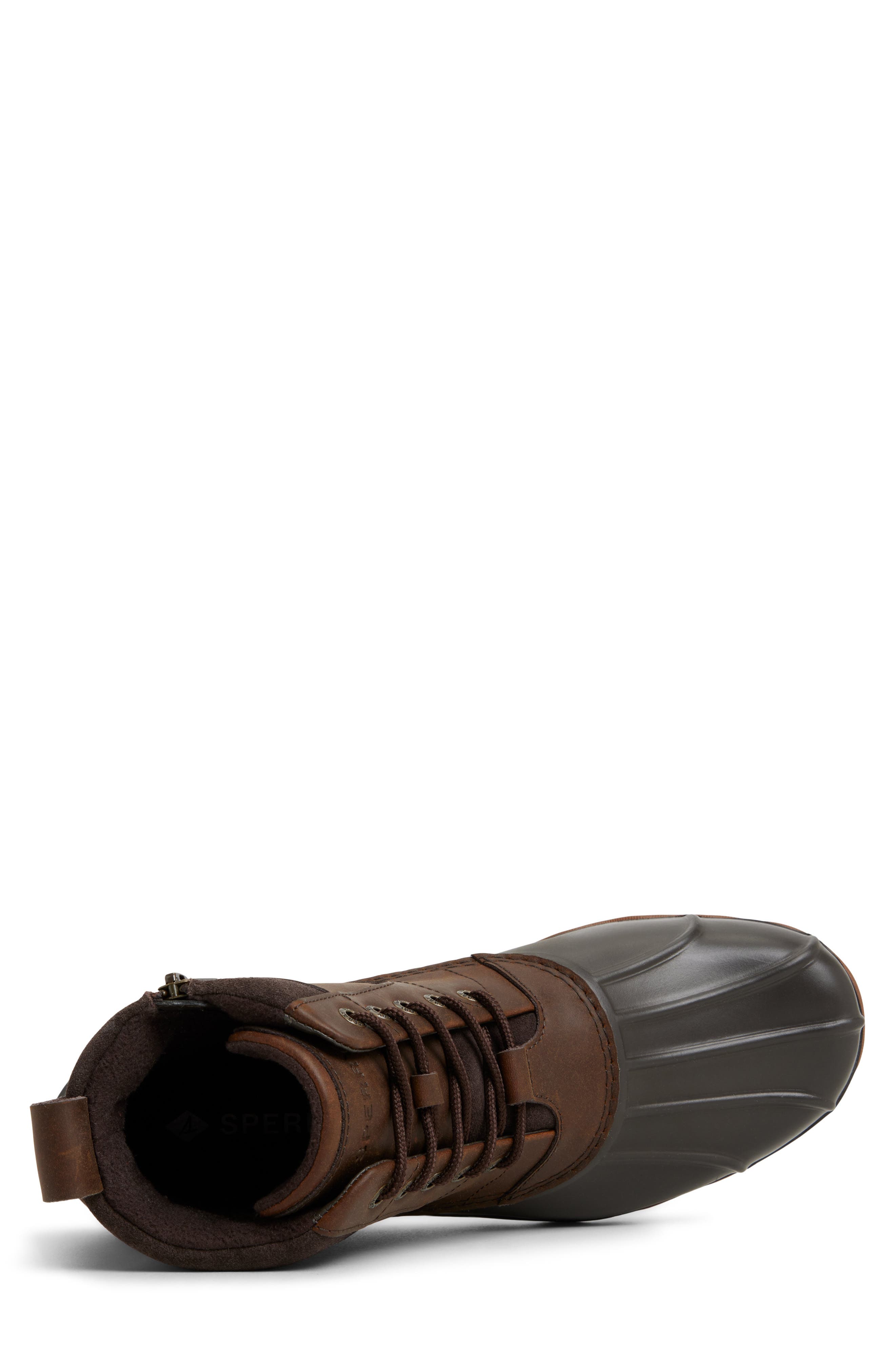 Sperry Norfolk Duck Boot, Alternate, color, Brown