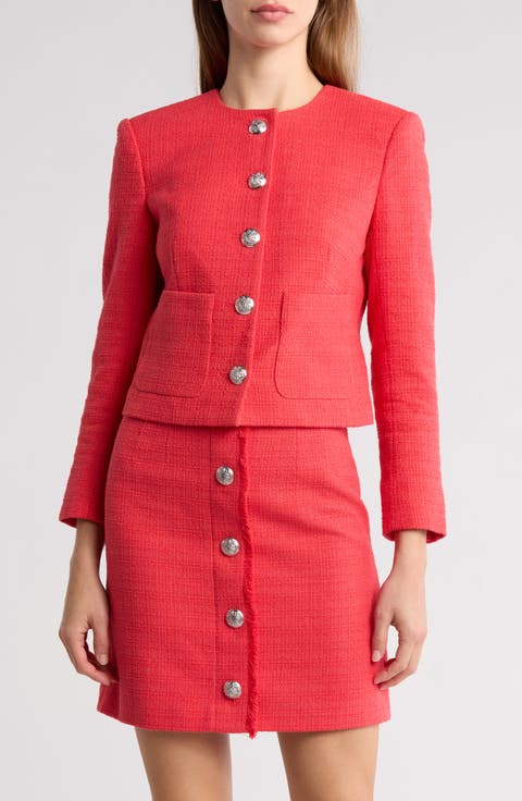 Women's Red Cropped Jackets | Nordstrom Rack