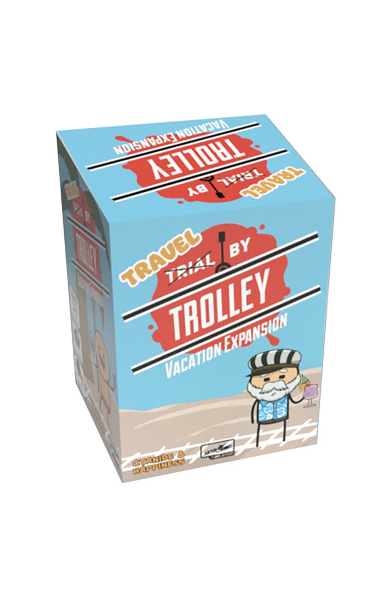 Trial by Trolley Vacation Expansion Skybound, Party Game, Alternate, color, Multicolored
