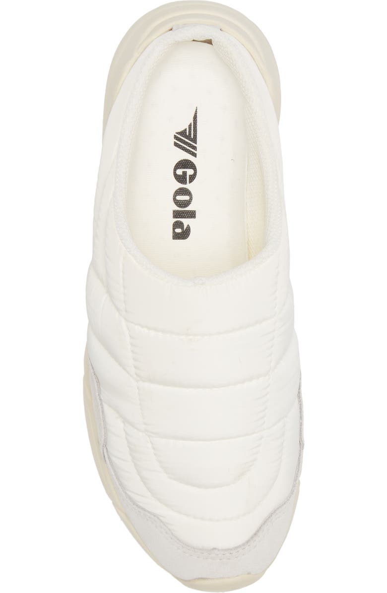 Gola Orbit Water Resistant Quilted Mule Sneaker, Alternate, color,