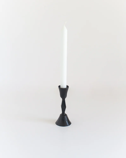 Creative Women High Diamond Hand-forged Iron Candle Stand
