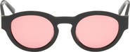 ABERCROMBIE & FITCH 49mm Round Sunglasses