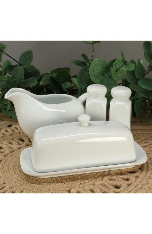 Bia Cordon Bleu Porcelain Table Set In White