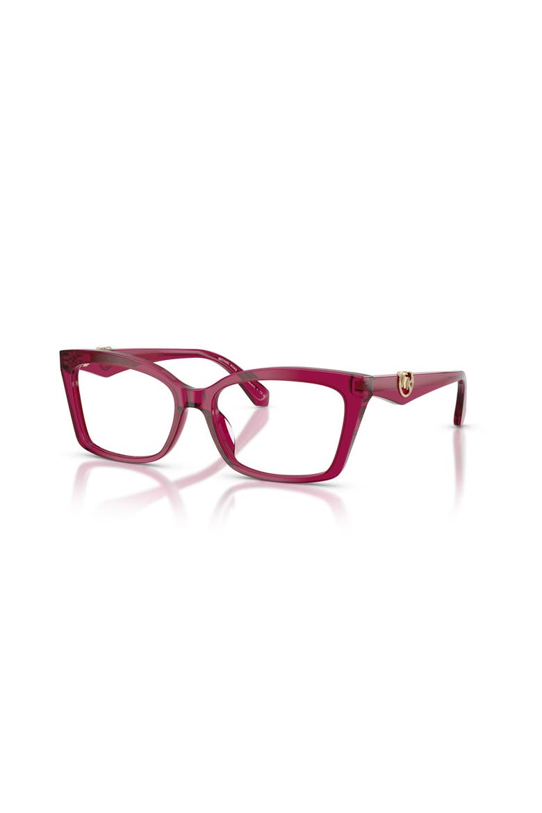 53mm Rectangle optical glasses, Main, color, Violet