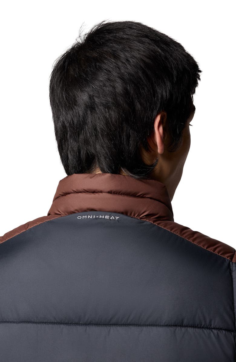 Columbia Pike Lake<sup>™</sup> II Water Repellent Insulated Puffer Vest, Alternate, color, Tobacco Black